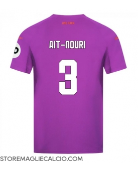 Wolves Rayan Ait-Nouri #3 Maglia Gara Terza Repliche 2024-25